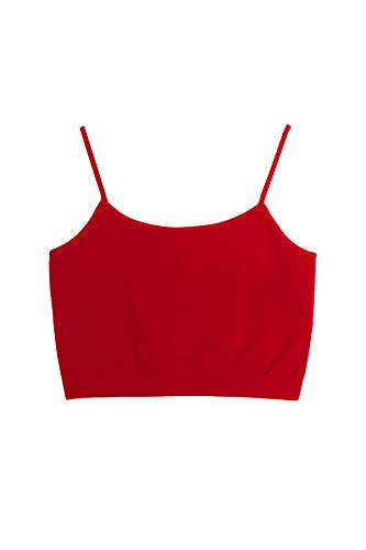 Image of NIKIBIKI Women Seamless Classic Crop Top Bralette, Made in U.S.A, One Size
