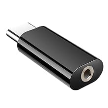Image of Realme USB-C to 3.5mm Headphone Jack Adapter | Type-C to AUX Audio Converter for OnePlus, Xiaomi, Realme, Vivo (NOT for Samsung /iPad /Pixel) - Black