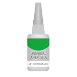 Holibanna 50ml Strong Oily Glue for Plastic and Chipboard Repair, Universal Portable Adhesive with UV Resistant and Optimal Gluing Power for Home, Office, Shop, and Hotel Use