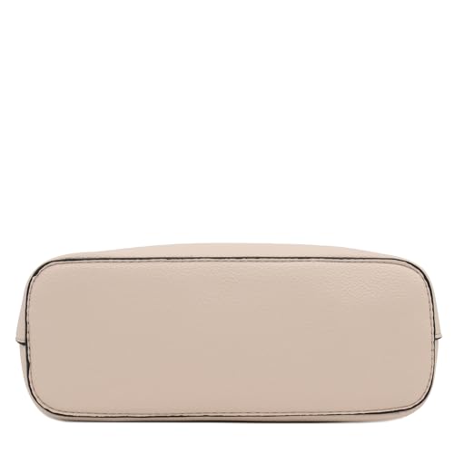 Image of FashionPuzzle Faux Leather Small Dome Crossbody Bag with Chain Strap