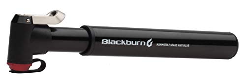 Blackburn Mammoth 2Stage Anyvalve Bike Mini-Pump (Black, One Size) Blackburn Mammoth 2Stage Anyvalve Bike Mini-Pump (Black, One Size)