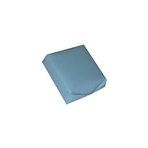 Gekleurd papier verpakt chocolade blauw 10 stuks
