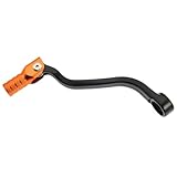 Schalthebel kompatibel mit SX EXC XC XCW SX-F EXC-F XCF XCF-W 125 250 350 450 505 TE TC 125 250 TE TX 300 FX350 Getriebe VERSICHERUNG VERSICHT FÜR MOTOCLE-Dirt-Bike(Orange)