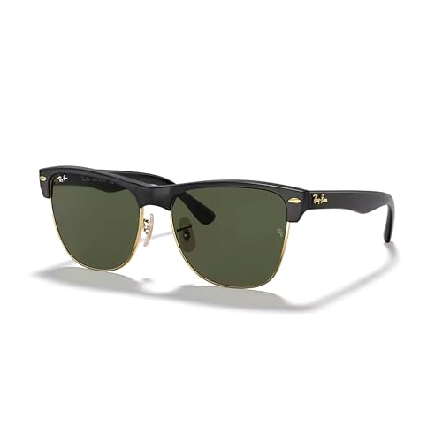 Ray-Ban RB4175 Clubmaster OVERSIZED Square Sunglasses For Men +BUNDLE with ACCESSORY EYEWEAR KIT