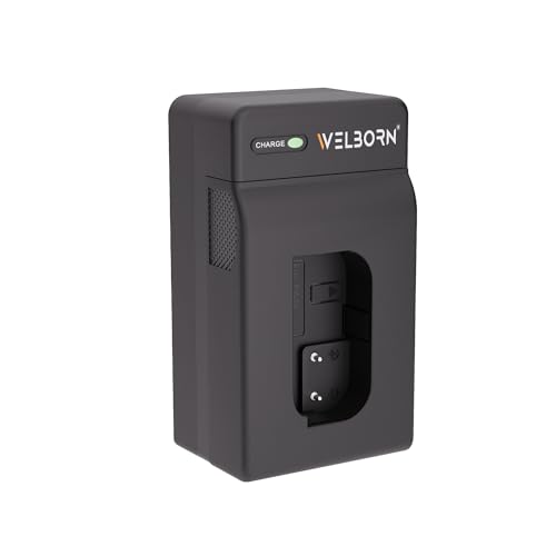 Image of Welborn Camera Battery Charger for Panasonic DMW-BLK22 Battery Compatible with Panasonic Lumix DC-S5, S5 II, DC-GH5, DC-G9, DC-GH5S, S5 IIx, S9, GH7, G9 II, GH6, GH5 II