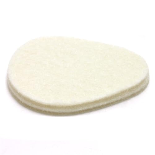 Image of Dr. Jill's Foot Pads, Latex Free, YJ10-2048, Metatarsal Pad 1 /8 inch Felt (12 Pack) Ball of Foot Pad