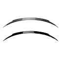 SDCDKLPEPT Auto Mini Spoiler Wing Für Benz CLE Coupe C236 2024 Auto Heckspoiler Kofferraumflügel Heckklappe Dachspoiler Zierlippe Aufkleber Zubehör(B Carbon Fiber Look)