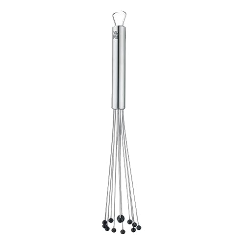 WMF Profi Plus Rührblitz 27 cm, Schneebesen Silikon -Kugeln, Cromargan Edelstahl teilmattiert, Rührblitz Silikon-Kugeln hitzebeständiges Silikon, Rührbesen, Quirl