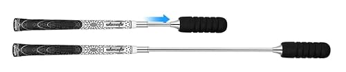 Premium Golf Swing Trainer For Practicing At Home Or While Traveling (Retractable) #TOP1