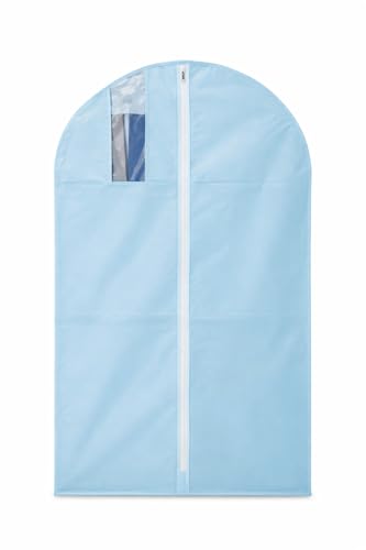 Image of Nibbler Pack of 5 Clothes Hanging Bag, Washable Plastic Wardrobe Storage Bag, Dust Cover Waterproof Closet Organizer (PACK OF - 5)
