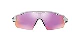 Protective case included Oakley Herren Sonnenbrille Radar Pitch, Weiß (Polished White/Prizmgolf), 38