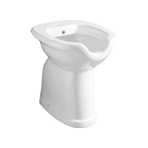 Sanitari Bagno Ceramica VASO / BIDET DISABILI COMPLETO DI EROGATORE Pavimento