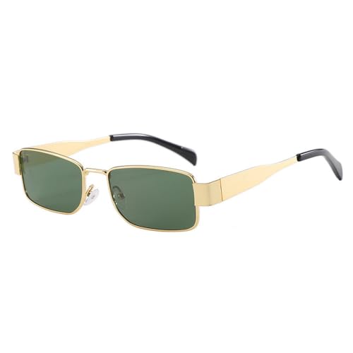 Lunettes de soleil vintage à monture rectangulaire chic pour un look rétro intemporel