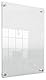 Nobo A3 Posterrahmen aus Acryl, rahmenlos, Eckbefestigung, Hoch-/Querformat, Premium Plus, transparent, 1915590