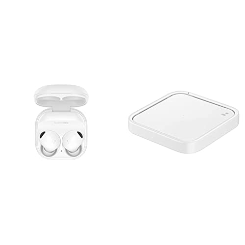 Image of Samsung Galaxy Buds2 Pro , Bluetooth Truly Wireless in Ear Earbuds with Noise Cancellation (White) Original Wireless Charger Pad,White