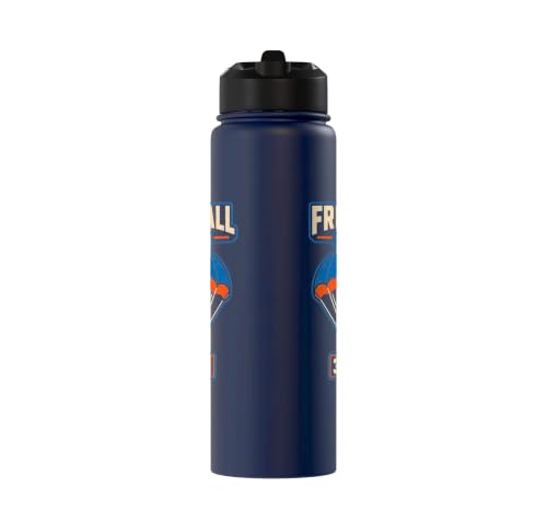 Freefall Count 31075 Global Skydiving Record Stainless Steel Insulated Water Bottle – vue 2