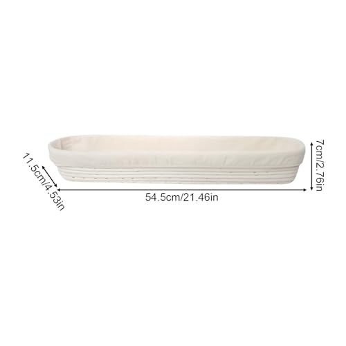 Cesta de masa a prueba de pan con forro lavable para un leudado perfecto 6