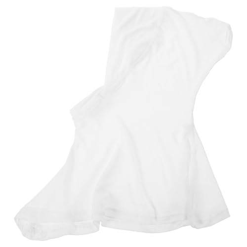 GALPADA Pasamontañas de Algodón Blanco para Ciclismo y Deportes al Aire Libre, Cómodo Mantiene la Forma, Diseño Étnico Sencillo y Elegante para Hombres y Mujeres