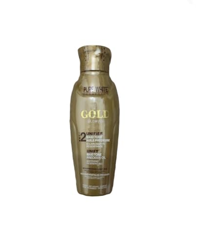 Huile Éclaircissante Pure White Gold 100ml : votre rituel éclat du soir