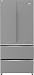Beko HarvestFresh™ American Fridge Freezer - Stainless Steel - E Rated
