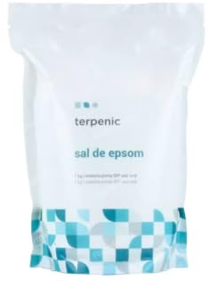 Bittersalz, natürliches Magnesiumsulfat, 1 kg, ideal für Tauchbäume, Muskelentlastung und Entgiftung, 2 kg (2 x 1 kg)