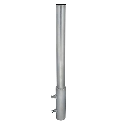 Premium X Mastverlängerung 70cm Ø 48mm Stahl verzinkt Mastaufsatz Antennenmast-Verlängerung Halterung für Satelliten-Schüssel