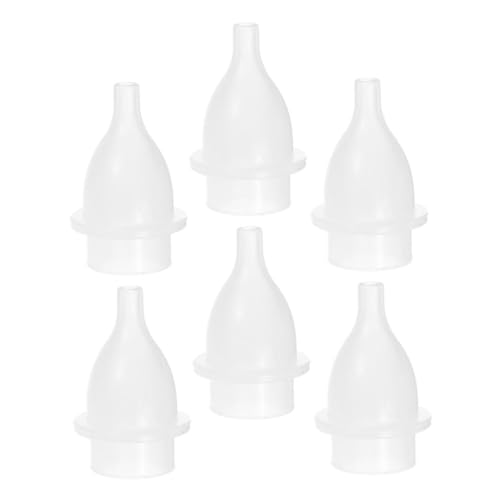 CIMAXIC 6Piezas Reutilizables de Bebés Kit de Accesorios Antirreflujo Limpiadores Eléctricos Aliviar Congestión Recién