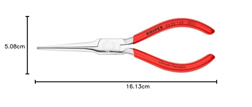 Alicates de pato Knipex 3303160 evitan deformaciones al doblar pletinas 7