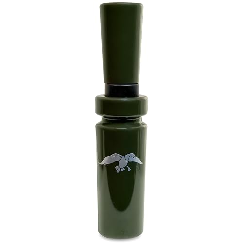 Duck Commander Classic Duck Calls - RDC200 Duck Call - Double Reed with Built-In Sound Suppressor, Ideal for Flooded Timber - for Waterfowl Hunting