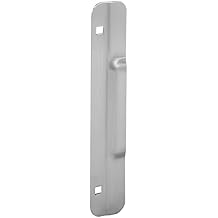 Rockwood 085785 321.32D Latch Protector, Stainless Steel Finish, 3" Width, 11" Length, Stainless Steel