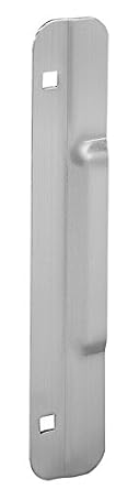 Rockwood 085785 321.32D Latch Protector, Stainless Steel Finish, 3" Width, 11" Length, Stainless Steel