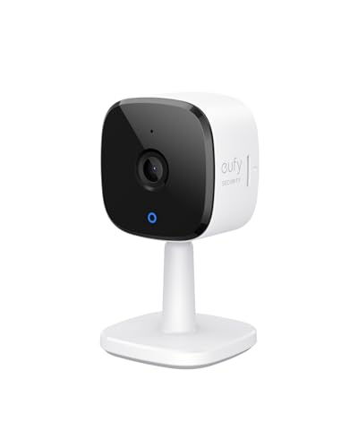 eufy Security 2K Caméra de Surveillance WiFi Intérieure, Sécurité du Domicile, Détection...