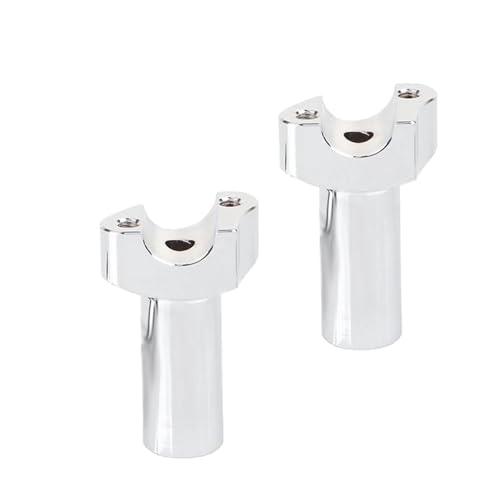 Rehausseurs de guidon droits 3.5" moto alu pour guidon Harley Street Bob