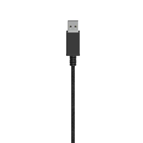 Casque micro gaming uRage certifié DTS X noir avec câble USB-A de 2.2m