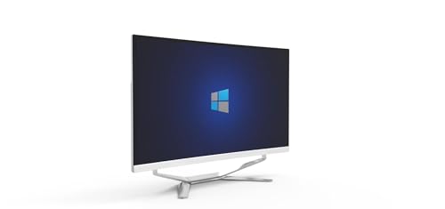 23.8 Curved FHD All in One PC Desktop Computer,i5-12450H 8 core Processor,16 GB RAM,256 GB SSD,WiFi,Bluetooth WiredKeyboard & Mouse - Perfect for Home &Office Use,Windows 11 Pro AIO PC (Curved panel)