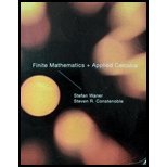 Finite Mathematics and Applied Calculus 1305010167 Book Cover