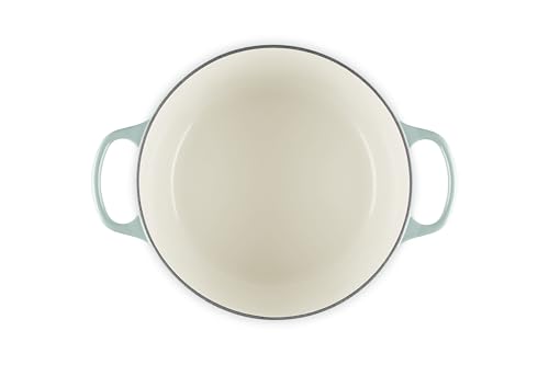 Image of Le Creuset Enameled Cast Iron Signature Deep Round Oven, 6.5 qt., Sea Salt