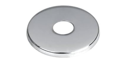 Image of Stainless Steel Bib Cock Tap with Wall Flange | Wall Mounted Water Tap for Bathroom & Kitchen Sink | Rust Resistant Faucet with Smooth Water Flow