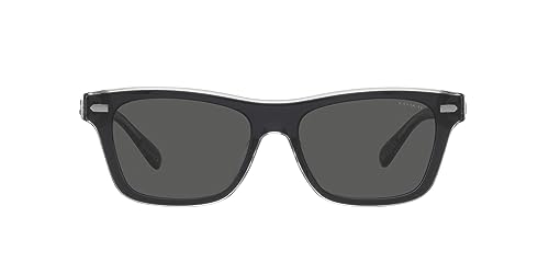 Image of Coach mens Hc8371u Universal Fit Square Sunglasses