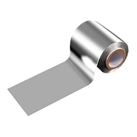 Geviro Highlighting Hair Foil Aluminium Hair Foil Silver Hair Tinfoil for Coloring Hair Salon DIY Highlighting Hair Tool Cover