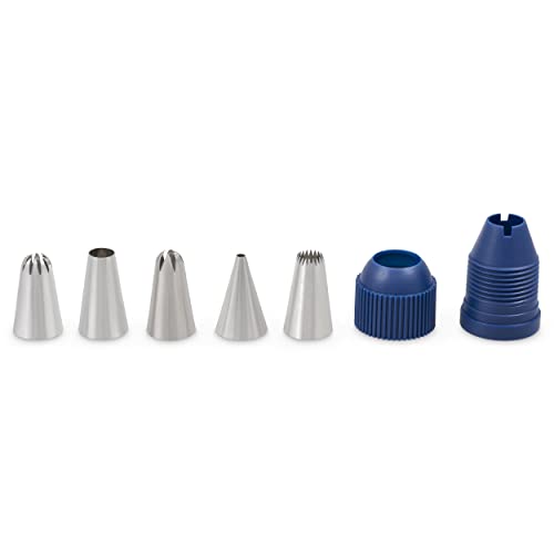 Zyliss E980215 Piping Bag Kit, Cotton/Stainless Steel, Pipe Icing/Cake Decoration/Frosting/Pastry Filling - Image 3