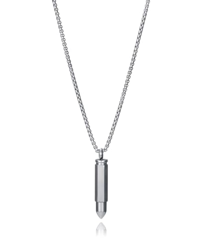 Collier homme acier inoxydable Viceroy 14307C01000 pendentif balle chaine robuste 55cm
