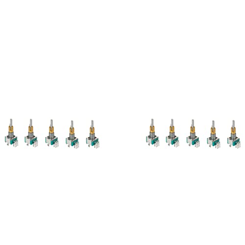 Encodeur double EC11EBB24C03 avec interrupteur 30 positions axe 25mm axe 15 impulsions x10 - 2