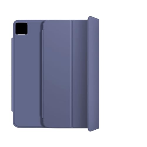 Funda magnétique pour iPad Air 6 M3 avec mise en veille automatique violette