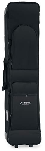 Housse clavier noir avec roulettes trolley grand format G1