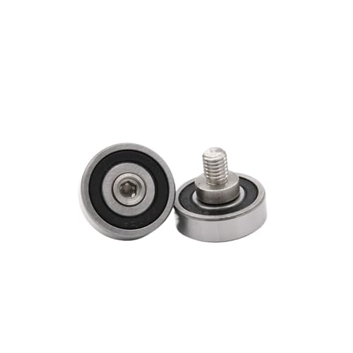 Roue de guidage externe JS620030-9C3.5L12M8 galet à vis fileté M8