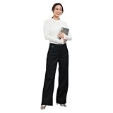 EDWIN(エドウィン) パンツ EDWIN LADIES ハタラクロ ワイドパンツ レディース ブラック XL