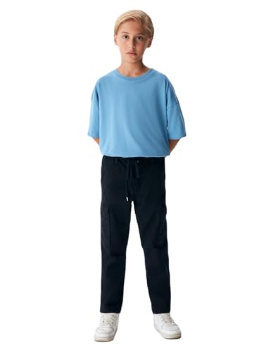 LTB Gebozo Pantalon Cargo Garçon mode ado avec poches latérales pratiques
