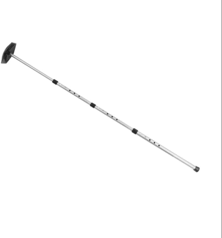 Golf Bag Support Pole, Lightweight 3-Section Aluminum Telescopic Rod with Hexagon Top, Stable Anti-Collapse Golf Club Protector for Budget Travelers