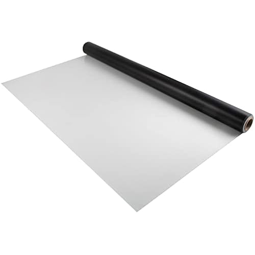 VEVOR Dance Floor 6.6x23ft PVC Vinyl Reversible Black White Marley Mat